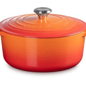 Le Creuset Bräter mit Deckel 26 cm Signature Ofenrot