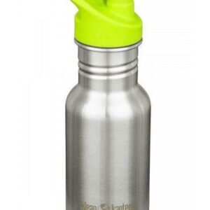 klean kanteen Trinkflasche Kid Classic Br. Stainless einwandig  355ml mit Sport Cap