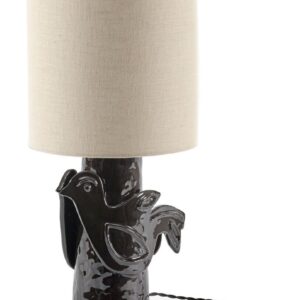 Serax Tischleuchte Schwarz 52 cm 5 W Lighting Paloma Beige