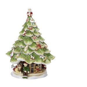 Villeroy & Boch Großer Tannenbaum mit Kindern Christmas Toys Memory