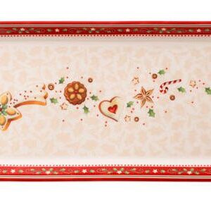 Villeroy & Boch Kuchenplatte 39x17 cm rechteckig Winter Bakery Delight Neue Form 2016