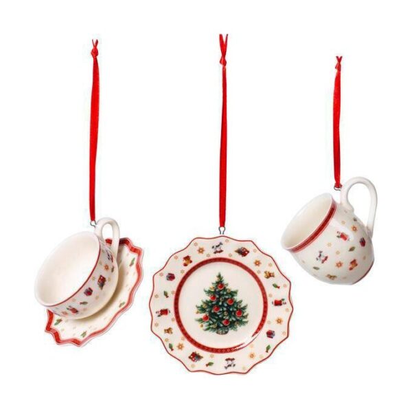 Villeroy & Boch Ornamente Geschirrset 3tlg. Toys Delight Decoration