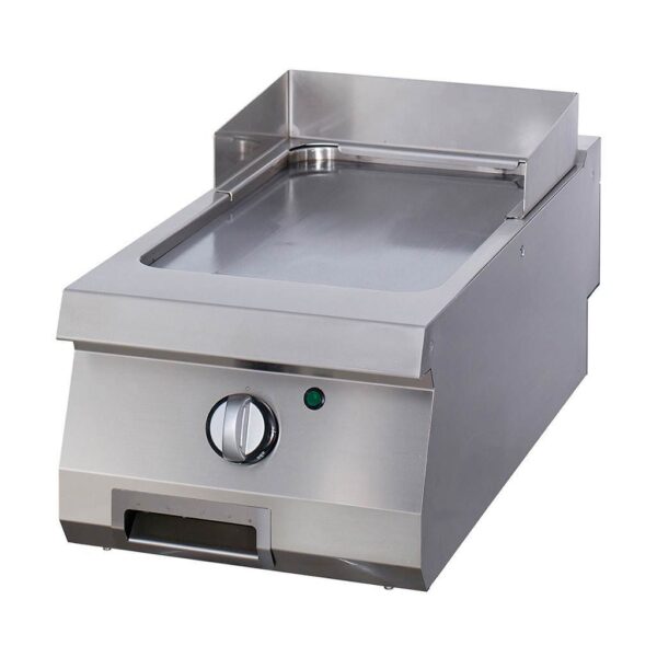 Elektro Grillplatte Heavy Duty - glatt hartverchromt - 1 Heizzone