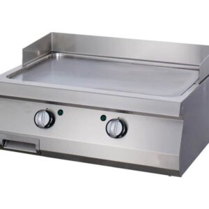 Gas Grillplatte Heavy Duty- glatt - 2 Heizzonen