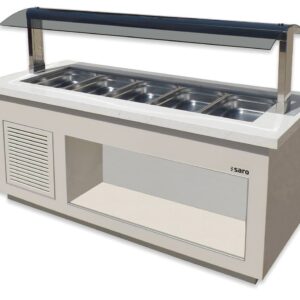 Salatbar Premium Line SB-K230 weiß für 6x 1/1 GN