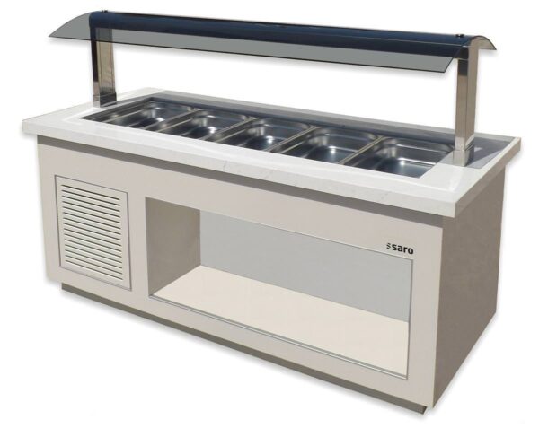 Salatbar Premium Line SB-K230 weiß für 6x 1/1 GN