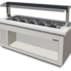 Heißes Gastro Buffet  Premium Line weiß 4x GN1/1