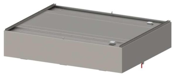 Induktions-Deckenhaube "Expert Line" Kastenform  470 x 240 cm mit LC2 Typ A Zyklonen-/Labyrinthfilter