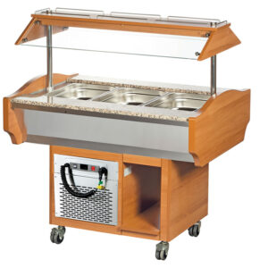 Gastro Buffet Salatbar 3x GN1/1