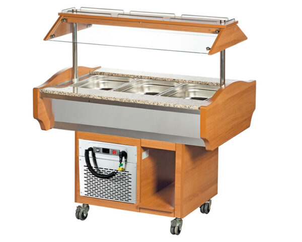 Gastro Buffet Salatbar 3x GN1/1