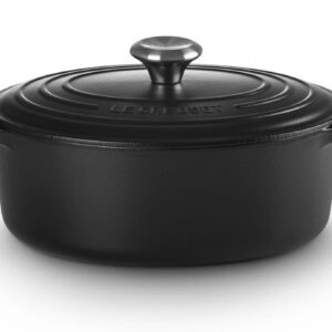 Le Creuset Bräter m.D. oval 40 cm Guss Signature schwarz