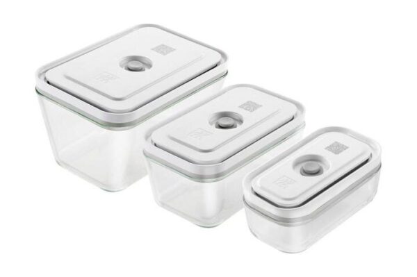 Zwilling Vakuum-Boxen 3er-Set Fresh & Save weiß