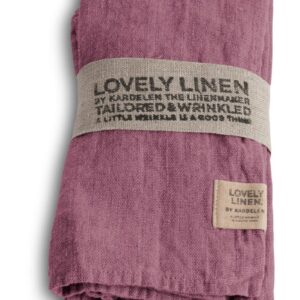 Lovely Linen Servietten 45x45 cm Lovely Altrosa