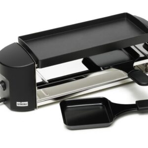 Stöckli Raclette Cheeseboard Twin für 2 35 cm anthrazit