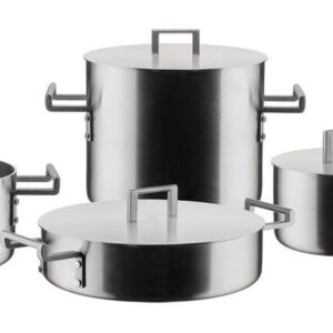 Alessi Topf-Set 7-tlg. Convivio edelstahl