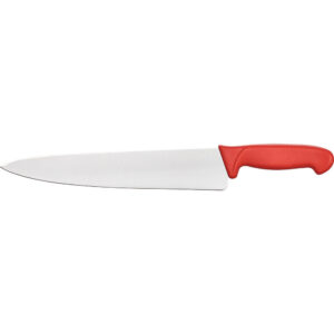 Kochmesser Premium HACCP Edelstahlklinge 25 cm rot