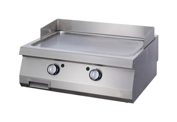 Gas Grillplatte Heavy Duty- glatt - 2 Heizzonen