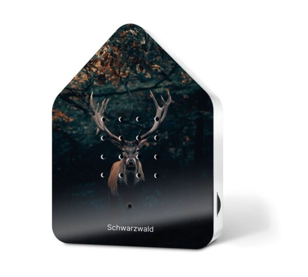 Relaxound Zwitscherbox 14 cm Black Forest Deer