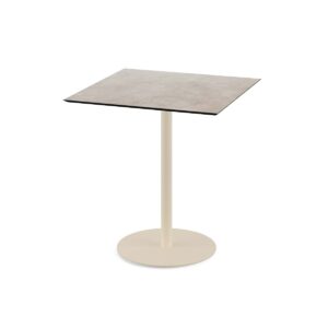 Terrassentisch Urban Sand + Moonstone HPL 70 x 70 cm