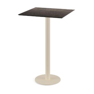 Stehtisch Urban Sand + Riverwashed Wood HPL 70 x 70 cm