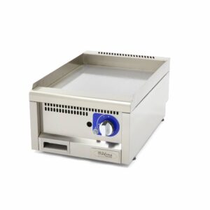 Gas Grillplatte MAX 600  - glatt -  1 Heizzone + Spritzschutz