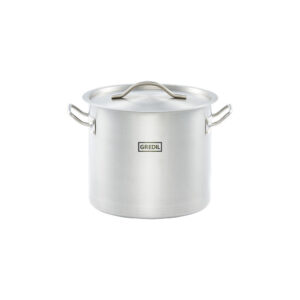 Edelstahl Suppentopf / Kochtopf ECO hohe Form Ø 24 cm inkl. Deckel