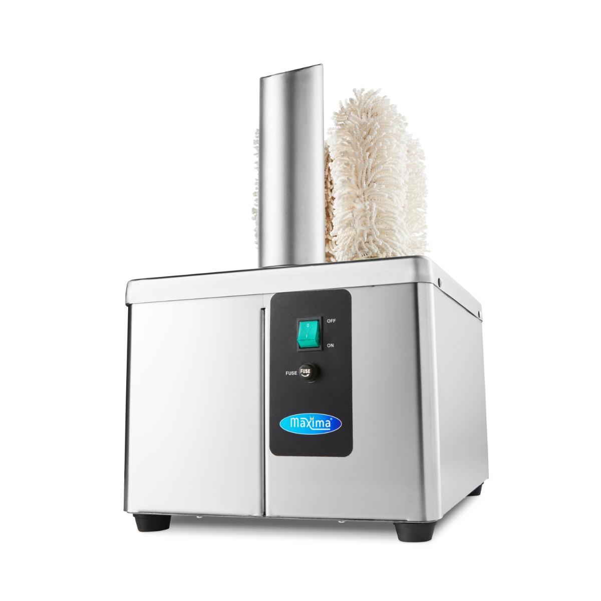 Glaspolierer / Gläserpoliermaschine - 5 Bürsten - 300 Gläser/Stunde 1 Glaspolierer / Gläserpoliermaschine - 5 Bürsten - 300 Gläser/Stunde