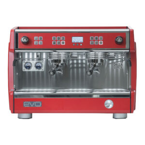 Dalla Corte Evo 2 sparkling red 2 Brühgruppen