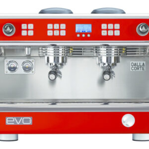 Dalla Corte Evo 2 High sparkling red 2 Brühgruppen