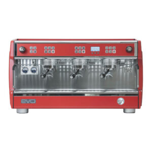 Dalla Corte Evo 2 sparkling red 3 Brühgruppen