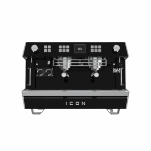Dalla Corte ICON Total Matt Black 2 Brühgruppen