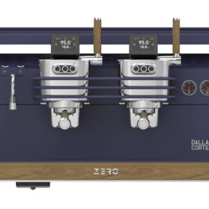 Dalla Corte Zero Barista Navy Blue Walnut 2 Brühgruppen