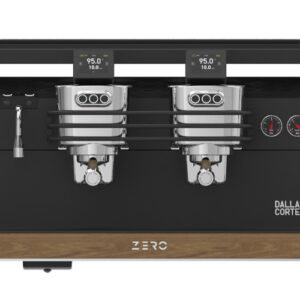 Dalla Corte Zero Classic Dark Walnut 2 Brühgruppen