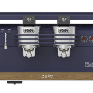 Dalla Corte Zero Classic Navy Blue Walnut 2 Brühgruppen