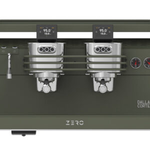 Dalla Corte Zero Classic Total Olive Green 2 Brühgruppen