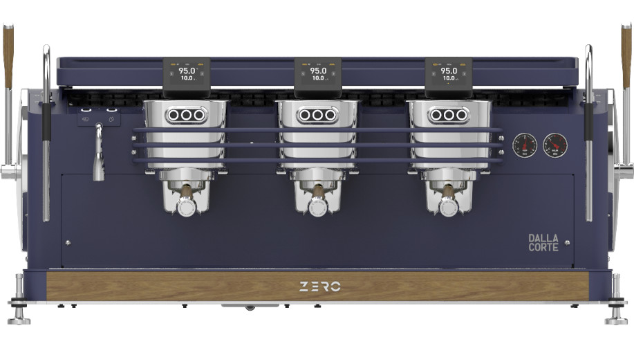 Dalla Corte Zero Classic Navy Blue Walnut 3 Brühgruppen 1 Dalla Corte Zero Classic Navy Blue Walnut 3 Brühgruppen