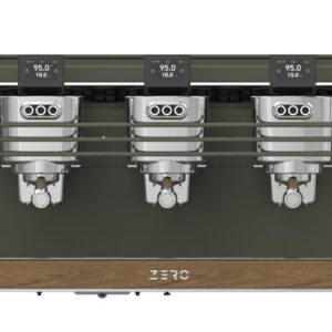 Dalla Corte Zero Classic Olive Green Walnut 3 Brühgruppen