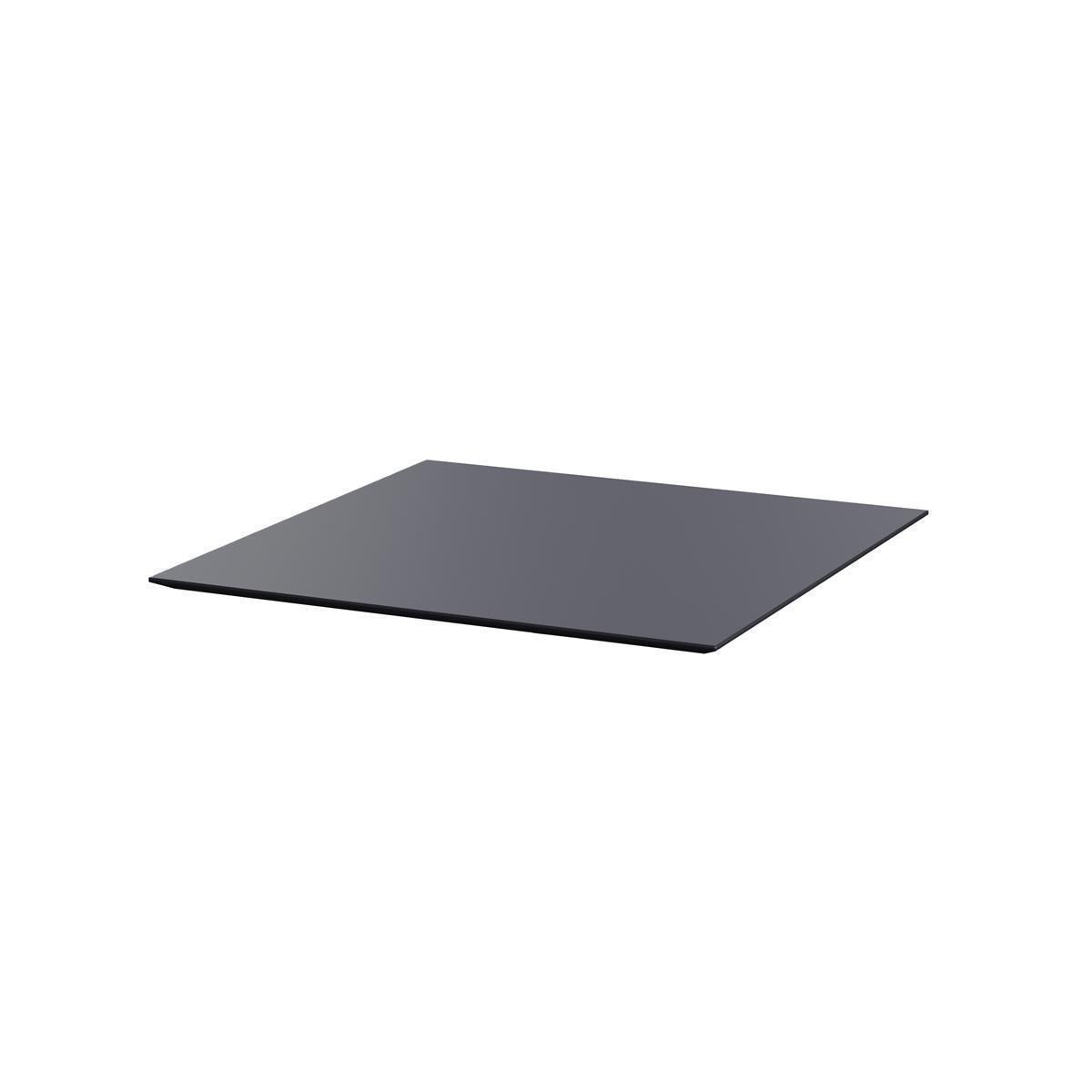 Terrassentisch Urban Schwarz + Schwarz HPL 70 x 70 cm 1 Terrassentisch Urban Schwarz + Schwarz HPL 70 x 70 cm