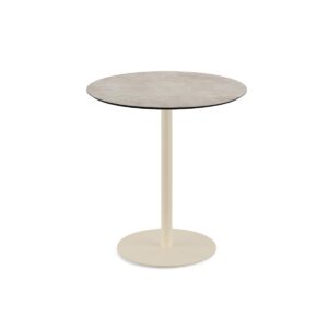 Terrassentisch Urban Sand + Moonstone HPL Ø 70 cm
