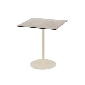 Terrassentisch Urban Sand + Moonstone HPL 70 x 70 cm