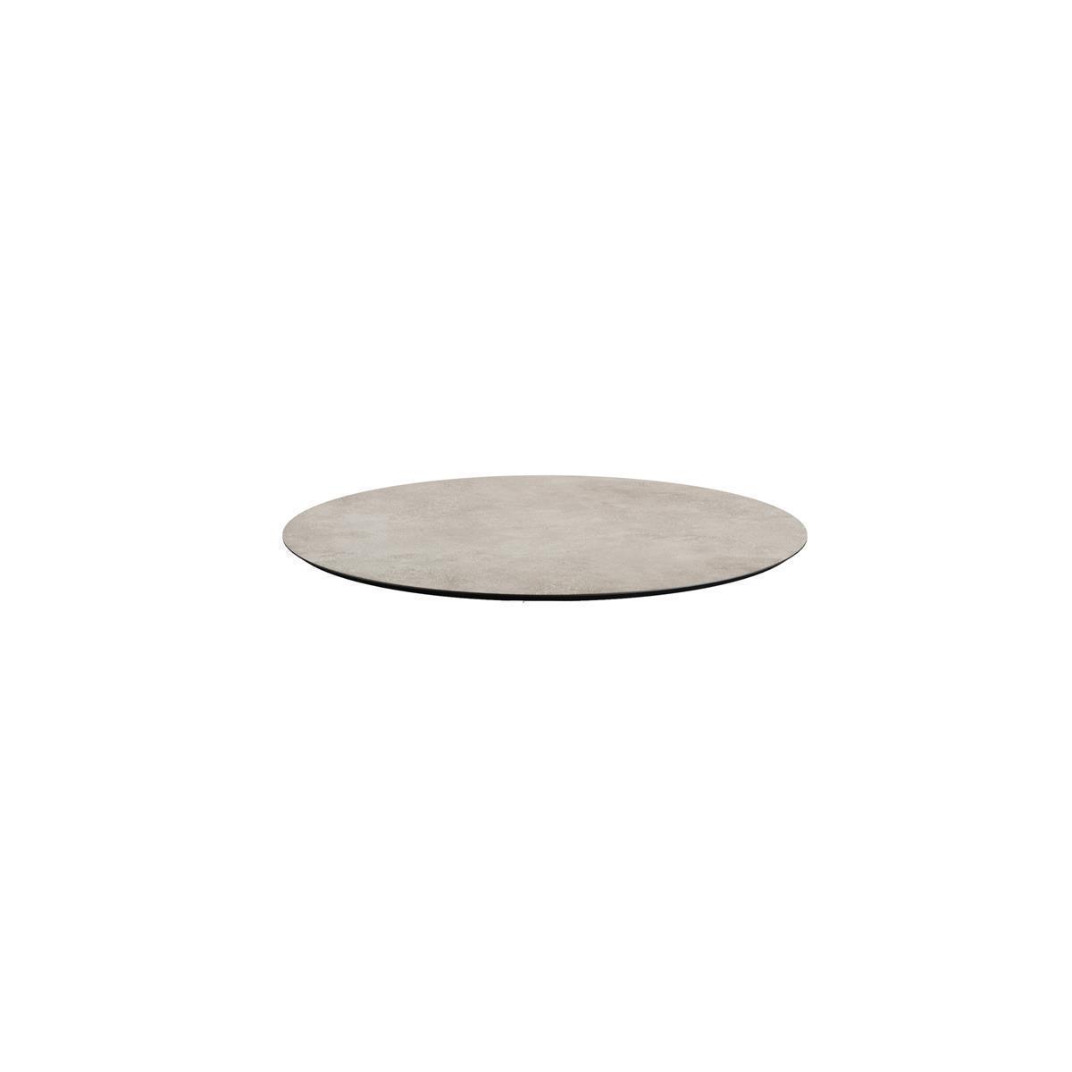 Terrassentisch Infinity Sand + Moonstone HPL Ø 70 cm 1 Terrassentisch Infinity Sand + Moonstone HPL Ø 70 cm