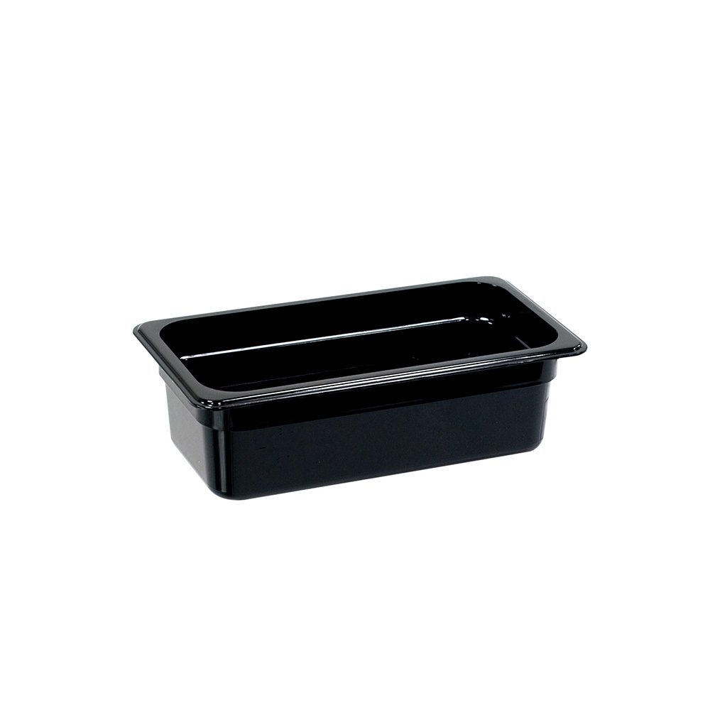 Gastronormbehälter Polycarbonat schwarz GN 1/3 (150 mm) 1 Gastronormbehälter Polycarbonat schwarz GN 1/3 (150 mm)