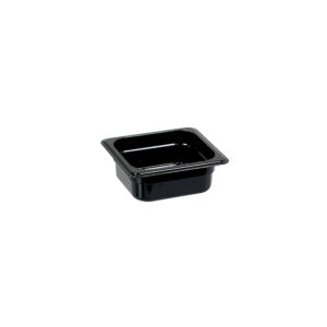 Gastronormbehälter Polycarbonat schwarz GN 1/6 (100 mm)