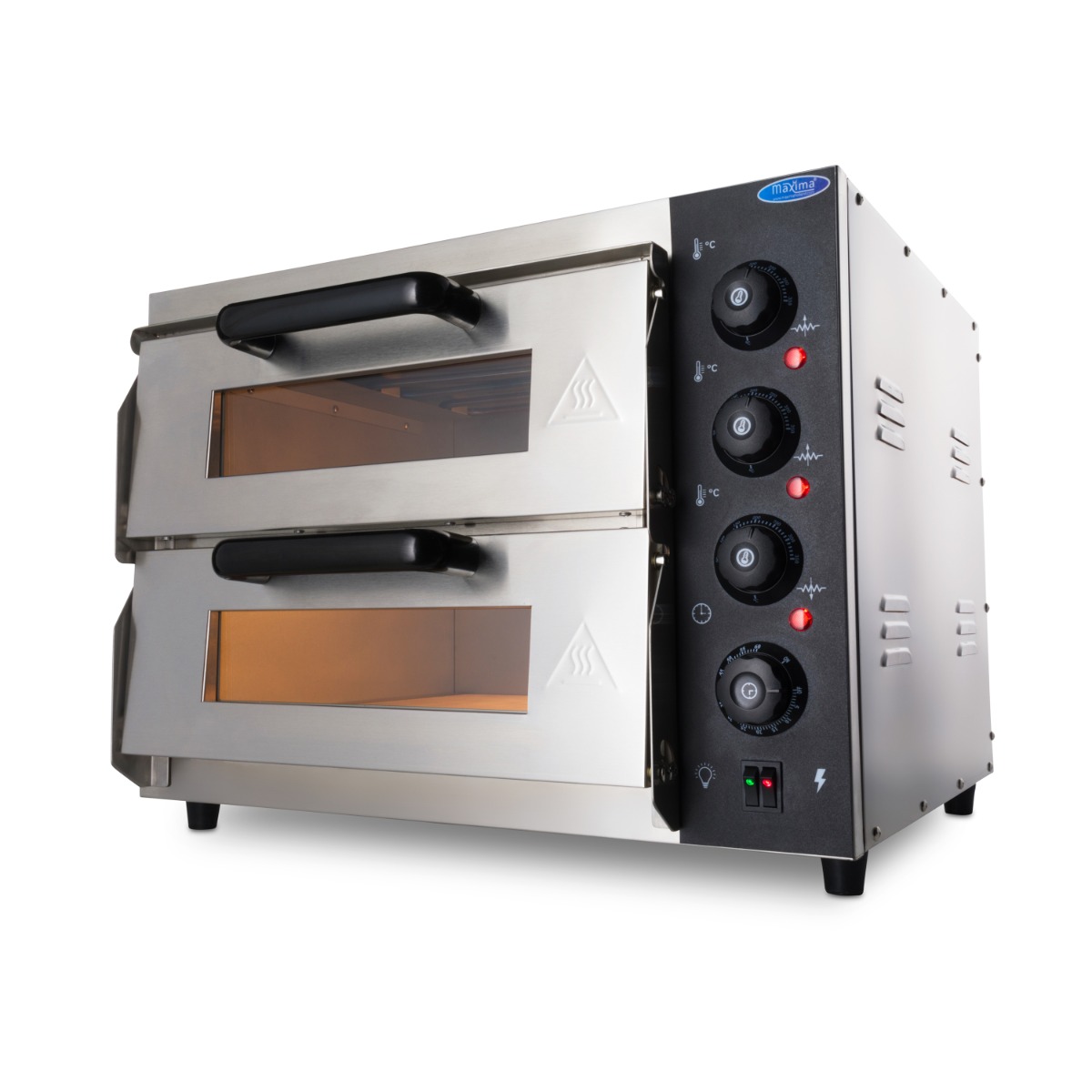Kompakt Pizza Ofen 2 x 40 cm 230V 1 Kompakt Pizza Ofen 2 x 40 cm 230V