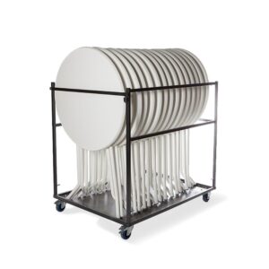 Stehtisch Transportwagen groß