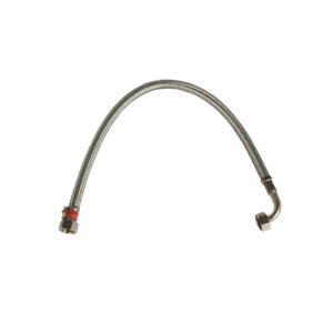 Verbindungsschlauch 50 cm 3/8 Zoll  gerade x 3/8 Zoll  Winkel