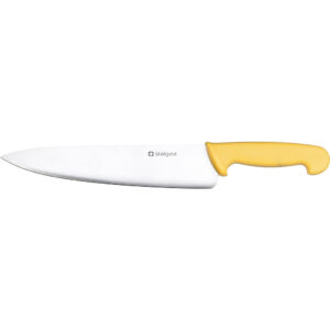 Stalgast Kochmesser HACCP Edelstahlklinge 25 cm gelb