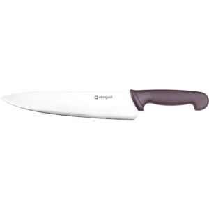 Stalgast Kochmesser HACCP Edelstahlklinge 25 cm braun