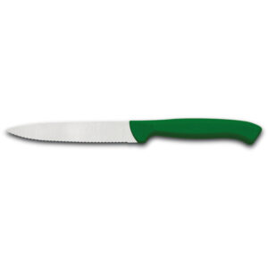Gemüsemesser Zippy Sägeschliff grün 12 cm