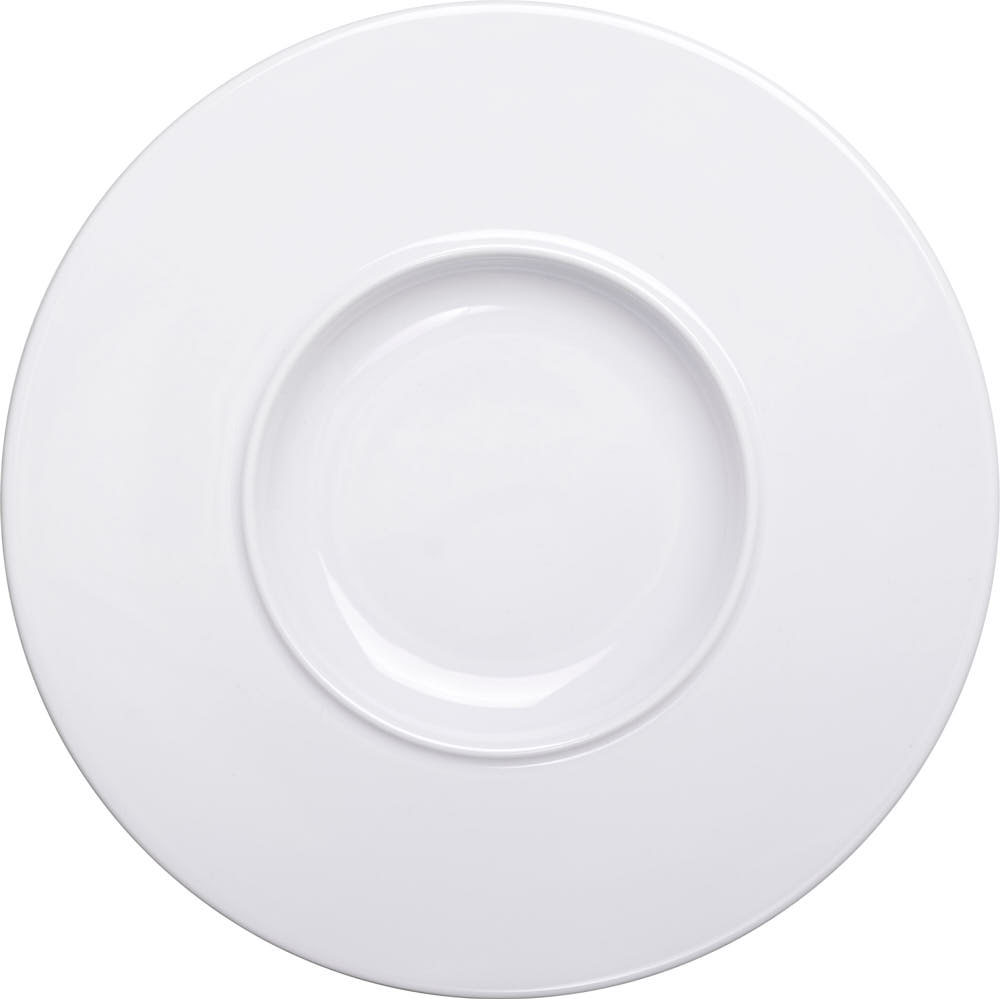 Pasta-/Dessertteller, flach, Serie Muza, weiß, Ø 300 mm 1 Pasta-/Dessertteller